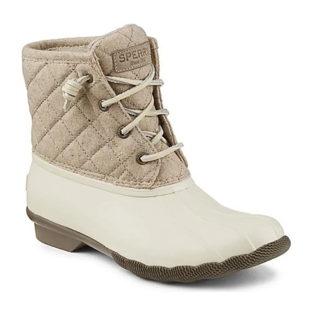 Sperry Saltwater Wool Quilted Waterproof Boots‎